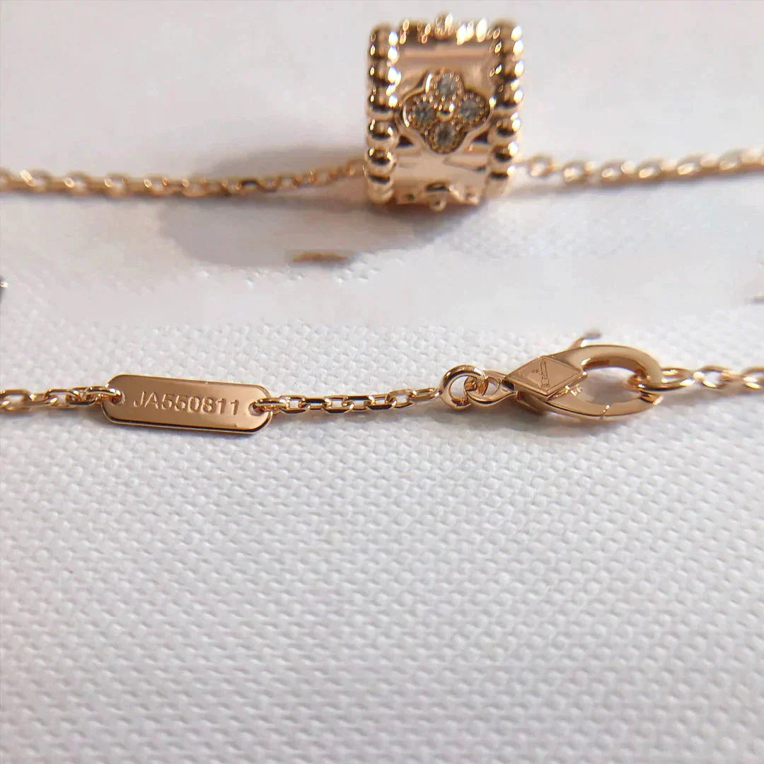 [Regal Jewels]PERLEE PEDANT NECKLACE GOLD / ROSE GOLD