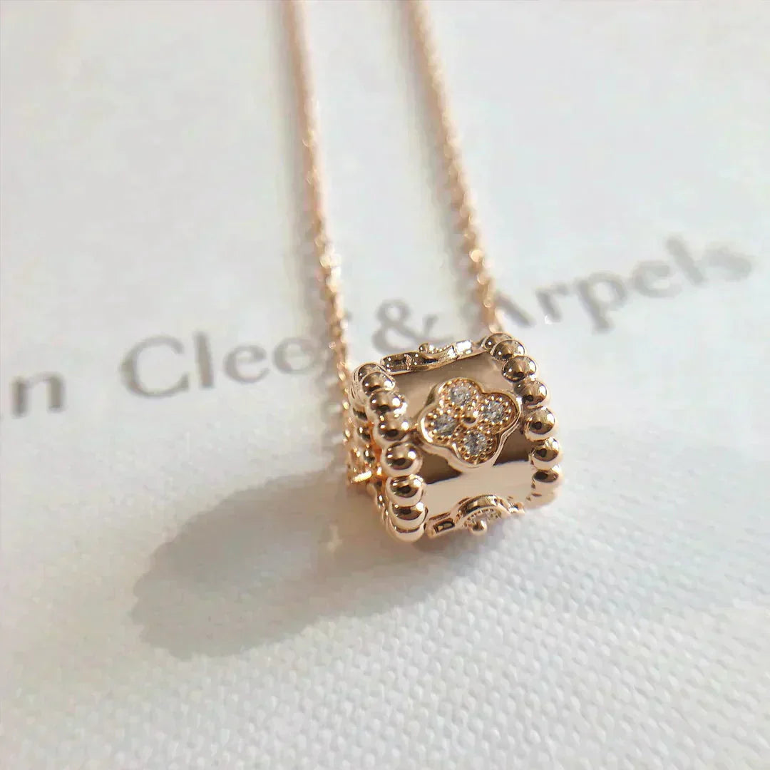 [Regal Jewels]PERLEE PEDANT NECKLACE GOLD / ROSE GOLD