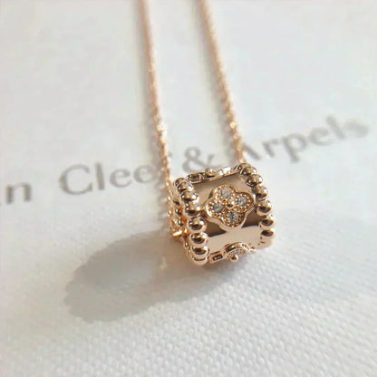 [Regal Jewels]PERLEE PEDANT NECKLACE GOLD / ROSE GOLD