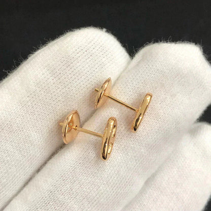 [Regal Jewels]CHAINE SMALL EARRINGS GOLD AND SILVER
