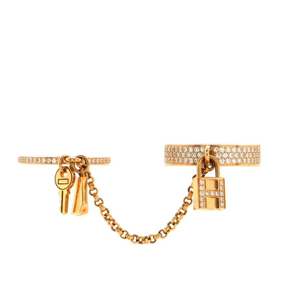 [Regal Jewels]HM KELLY CLOCHETTE DOUBLE RING IN  WITH DIAMONDS
