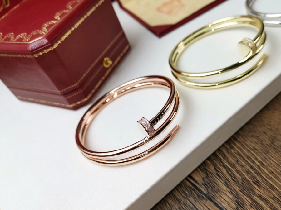 [Regal Jewels]JUSTE BRACELET 3.5MM DOUBLE ROW DIAMOND
