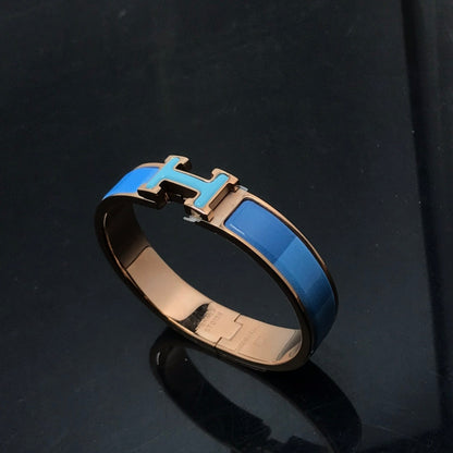 [Regal Jewels]H BRACELET BLUE RAINBOW CERAMIC