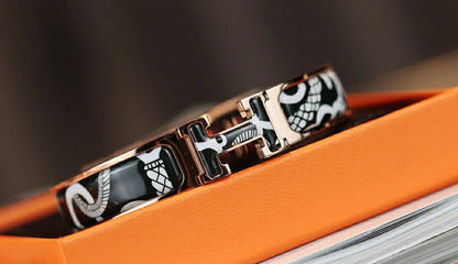 [Regal Jewels]H TARTAN BRACELET 12MM