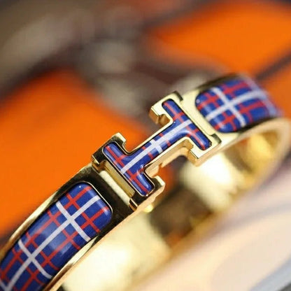 [Regal Jewels]H TARTAN BRACELET 12MM