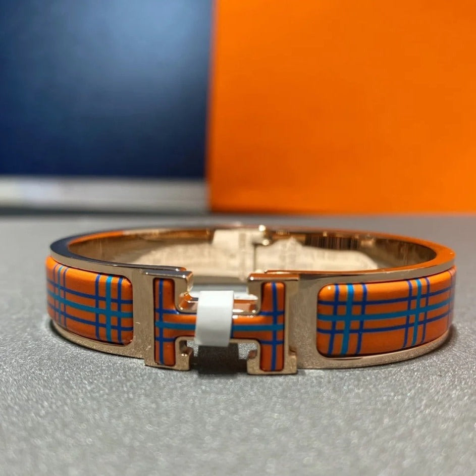 [Regal Jewels]H TARTAN BRACELET 12MM