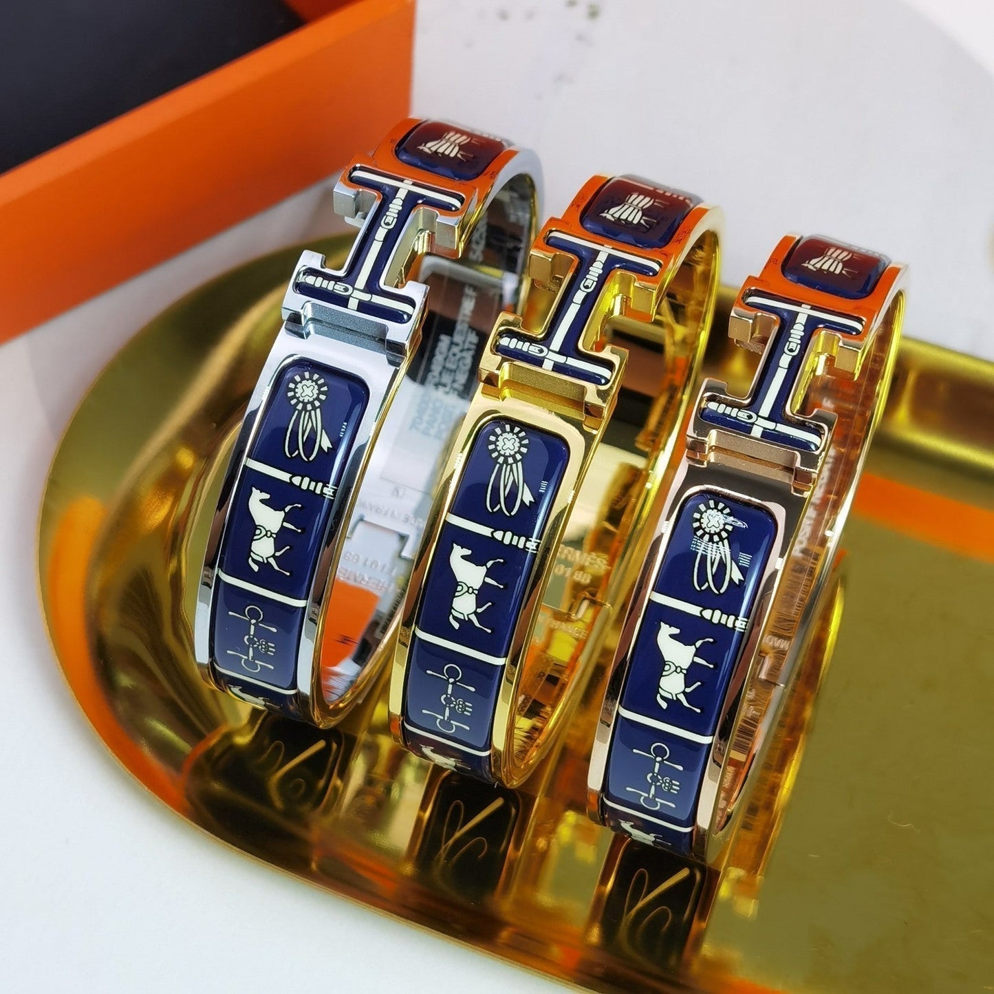 [Regal Jewels]H COUVERTURES DARK BLUE BRACELET