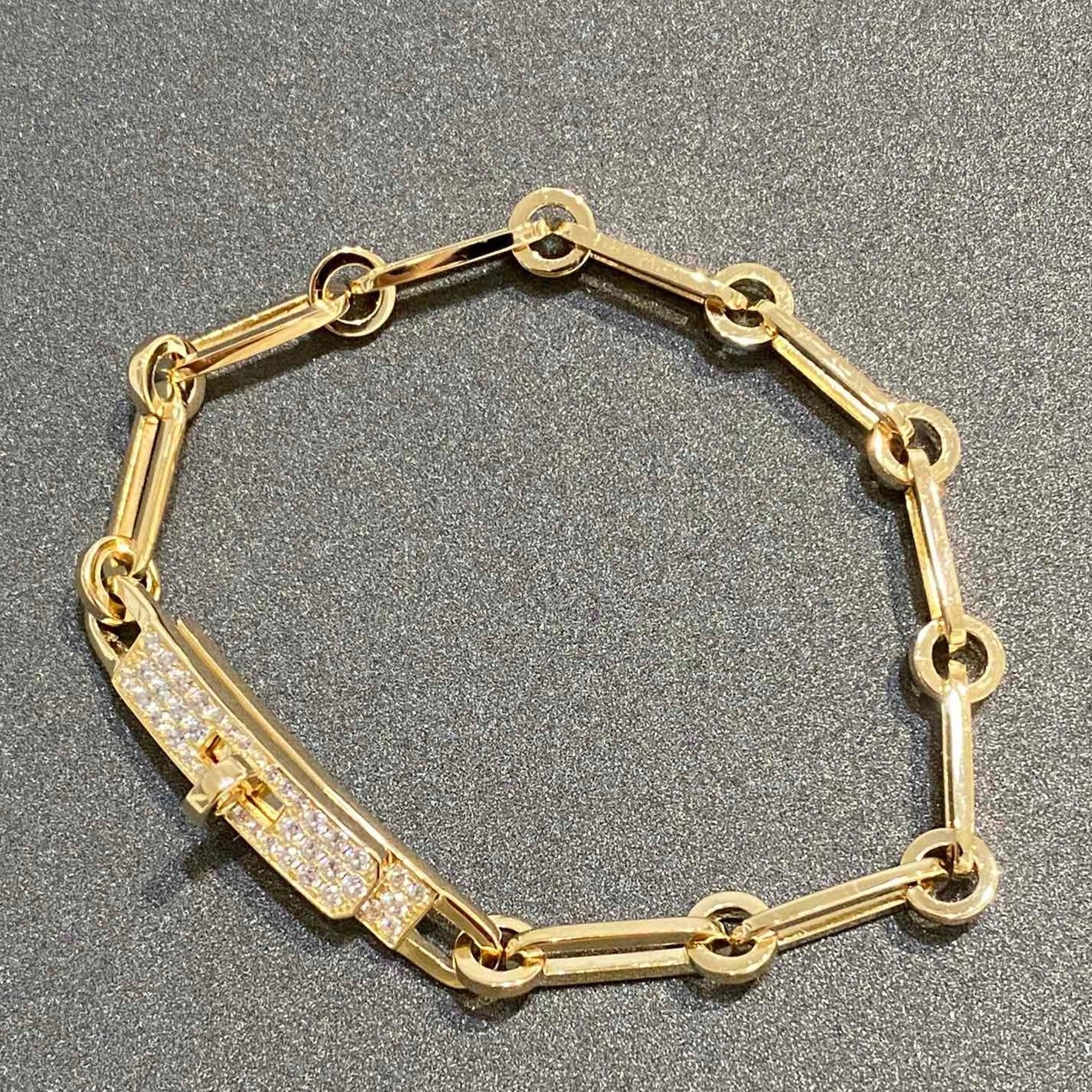 [Regal Jewels]CHAINE BRACELET SMALL MODEL DIAMOND