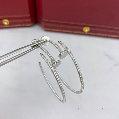 [Regal Jewels]JUSTE EARRINGS FULL DIAMONDS 1.8MM