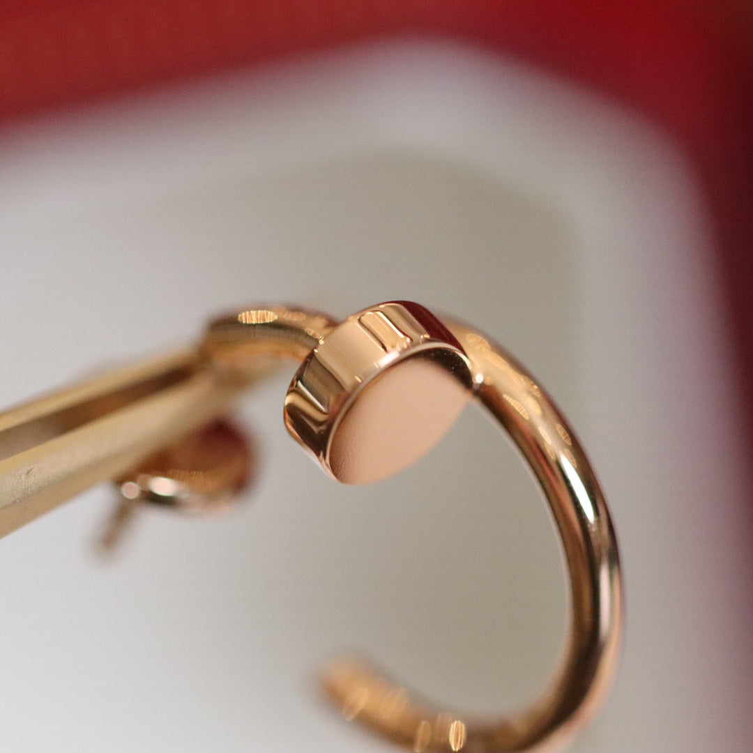 [Regal Jewels]JUSTE EARRINGS PINK GOLD