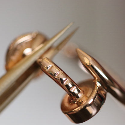 [Regal Jewels]JUSTE EARRINGS PINK GOLD