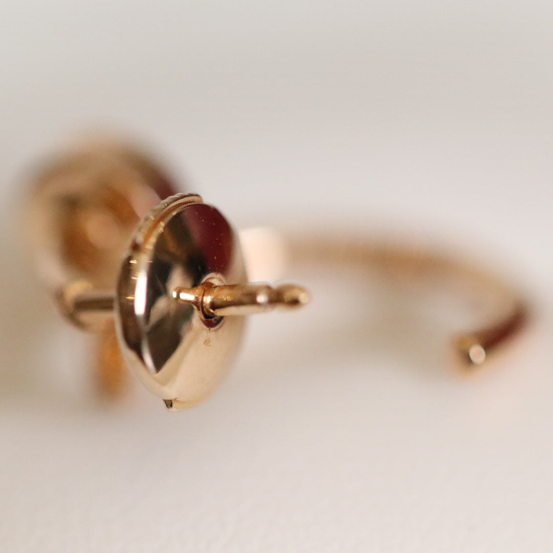 [Regal Jewels]JUSTE EARRINGS PINK GOLD