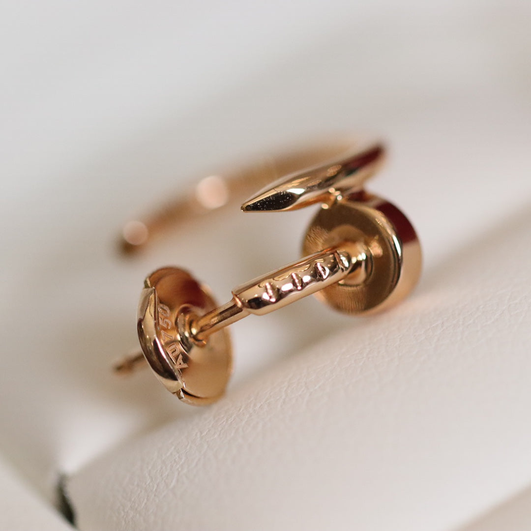 [Regal Jewels]JUSTE EARRINGS PINK GOLD