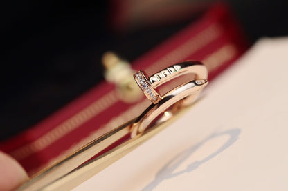 [Regal Jewels]JUSTE RING 2.65MM PINK GOLD DIAMOND