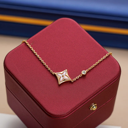 [Regal Jewels]STAR 1 DIAMOND PINK GOLD BRACELET