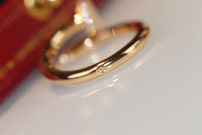 [Regal Jewels]JUSTE RING 2.65MM GOLD DIAMOND