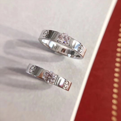 [Regal Jewels]LOVE RING 3.6MM 1 BIG DIAMOND