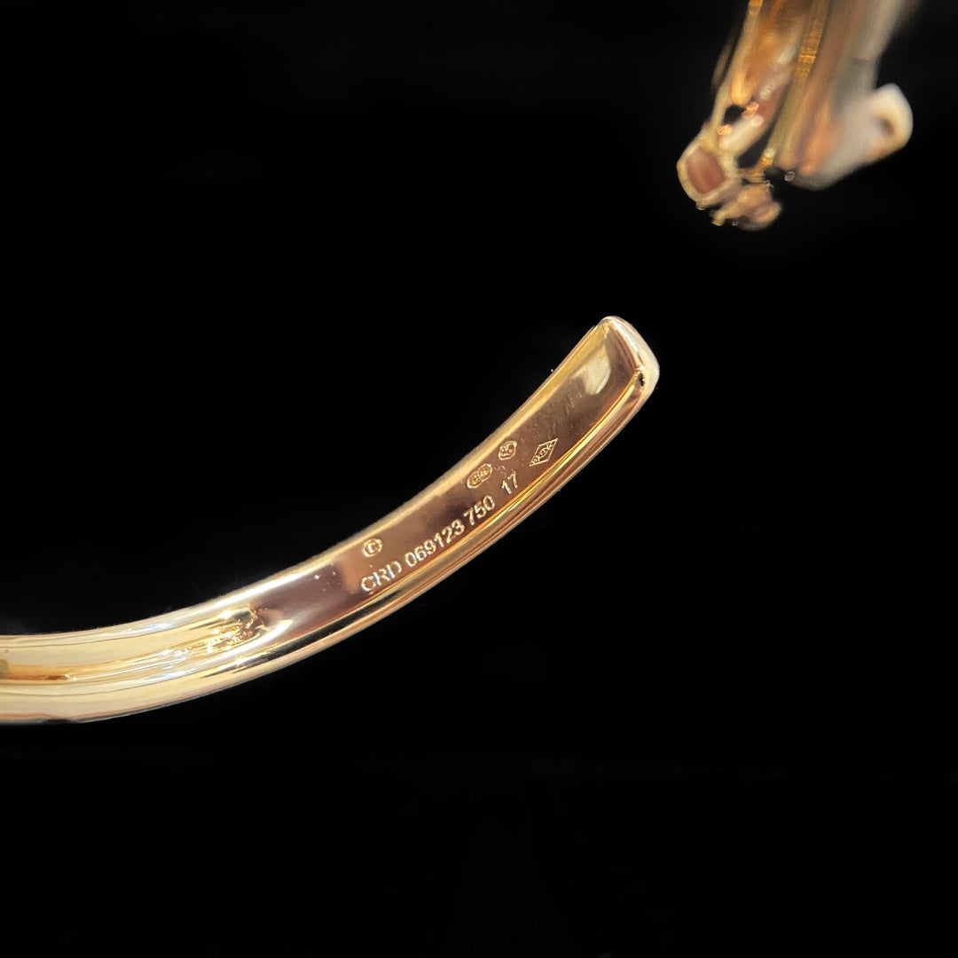 [Regal Jewels]PANTHERE GOLD OPEN BRACELET
