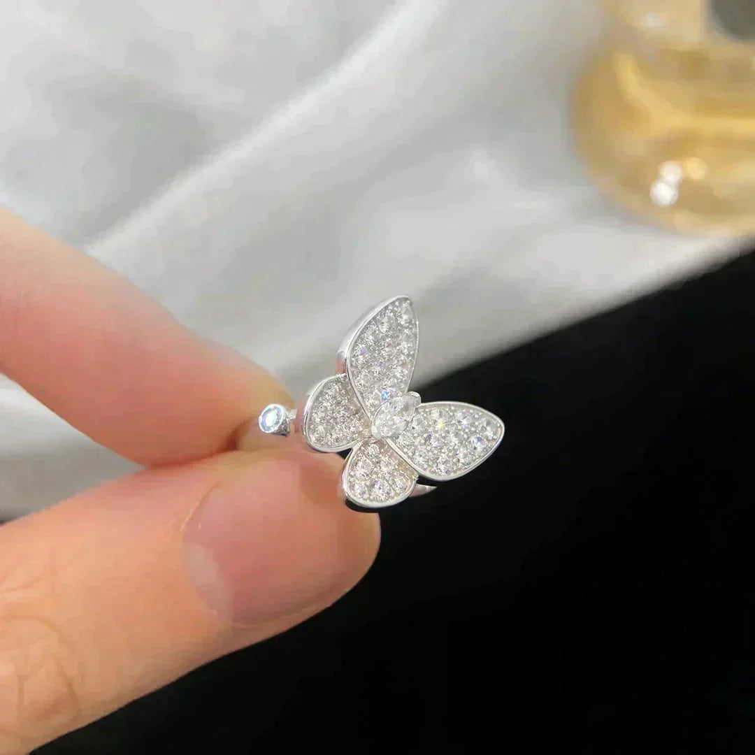 [Regal Jewels]BUTTERFLY DIAMOND RING