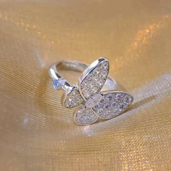 [Regal Jewels]BUTTERFLY DIAMOND RING