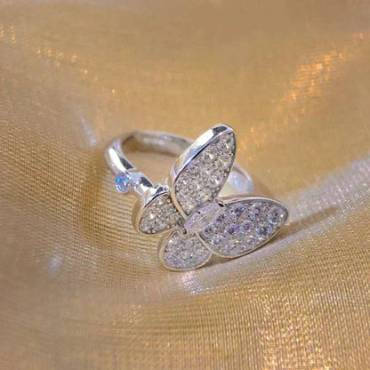 [Regal Jewels]BUTTERFLY DIAMOND RING