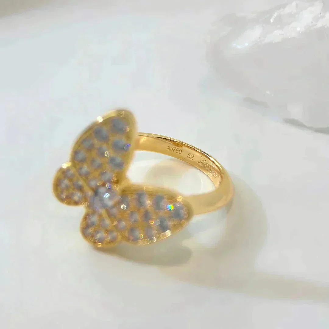 [Regal Jewels]BUTTERFLY DIAMOND RING