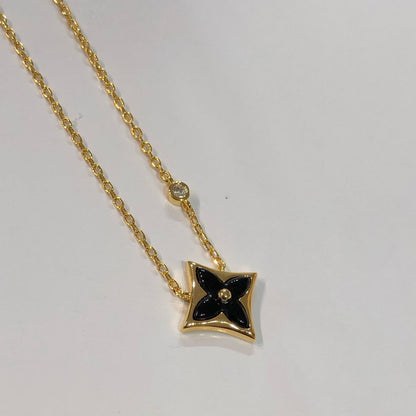 [Regal Jewels]STAR BLACK MOP NECKLACE