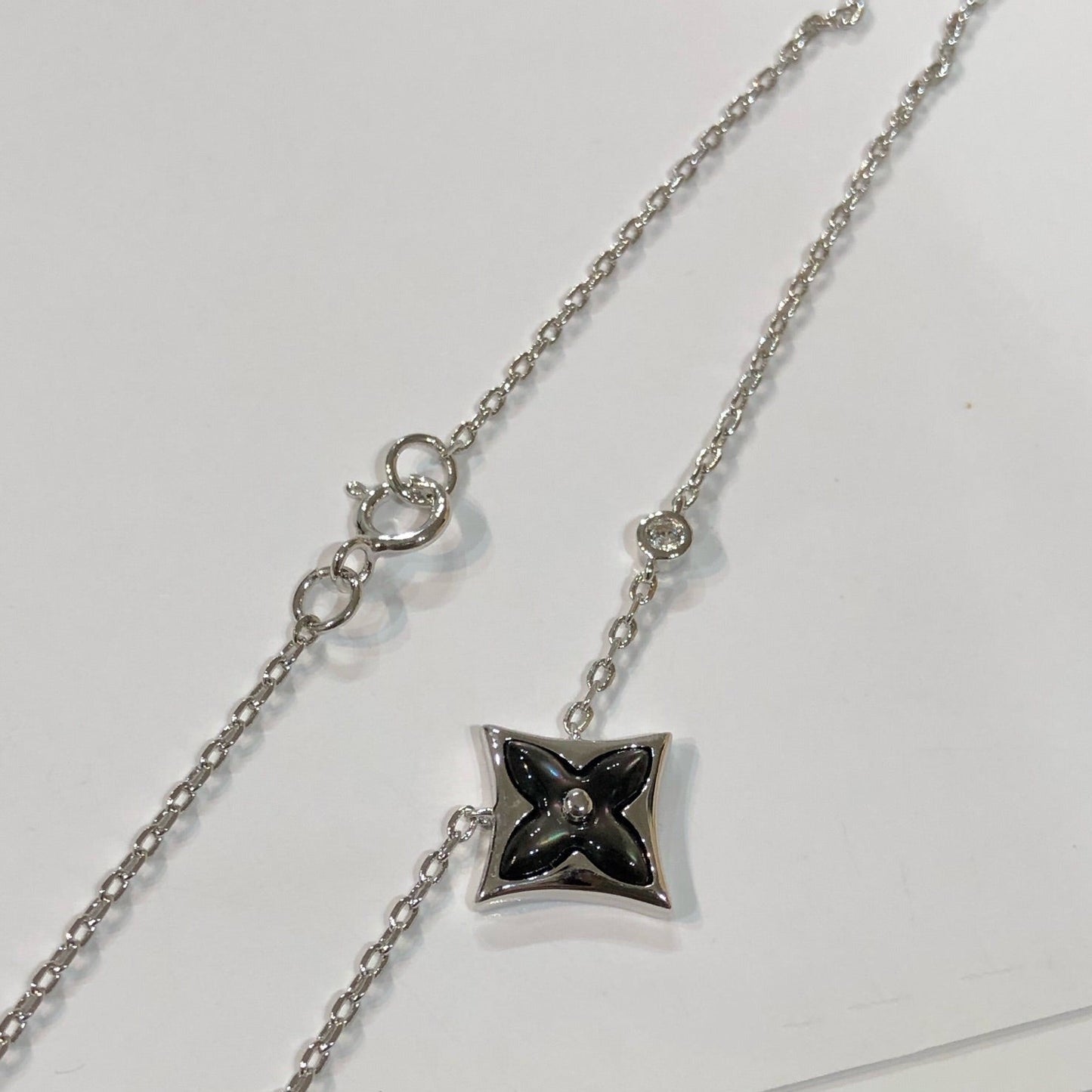 [Regal Jewels]STAR BLACK MOP NECKLACE