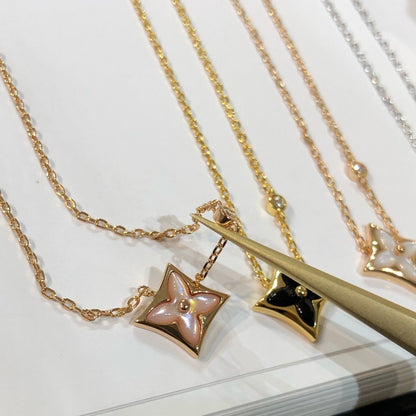 [Regal Jewels]STAR BLACK MOP NECKLACE