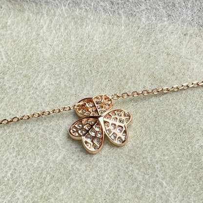 [Regal Jewels]FLOWER DIAMOND NECKLACE
