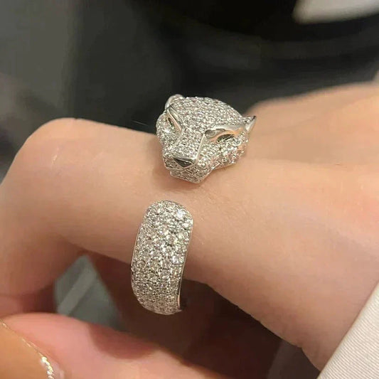 [Regal Jewels]PANTHERE 5.5MM ALL DIAMOND RING