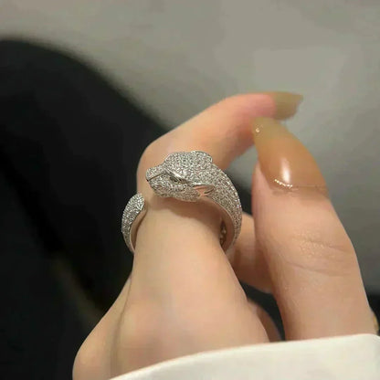 [Regal Jewels]PANTHERE 5.5MM ALL DIAMOND RING