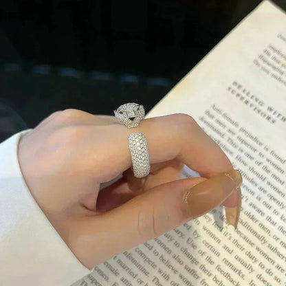 [Regal Jewels]PANTHERE 5.5MM ALL DIAMOND RING
