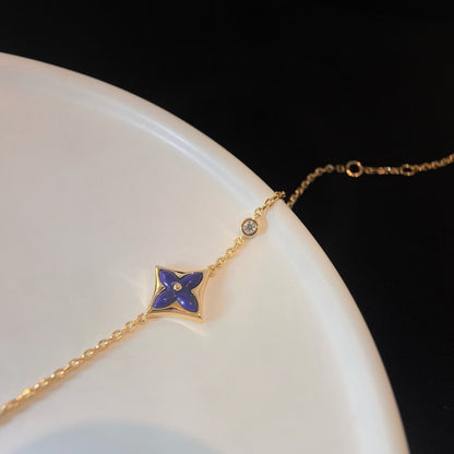 [Regal Jewels]COLOR STAR PINK GOLD DIAMOND BRACELET
