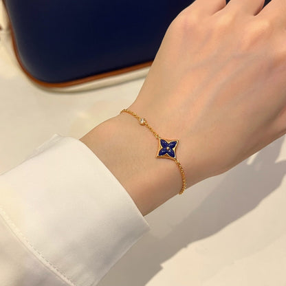 [Regal Jewels]COLOR STAR PINK GOLD DIAMOND BRACELET