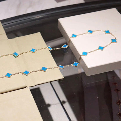 [Regal Jewels]CLOVER 20 MOTIFS TURQUOISE GOLD