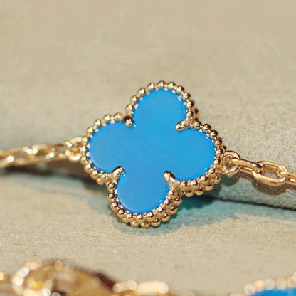 [Regal Jewels]CLOVER 20 MOTIFS TURQUOISE GOLD