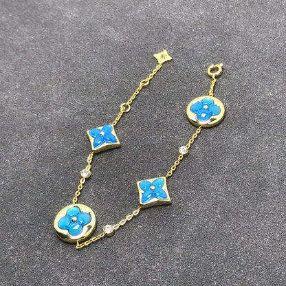 [Regal Jewels]STAR AND SUN TURQUOISE 4 MOTIFS 3 DIAMONDS