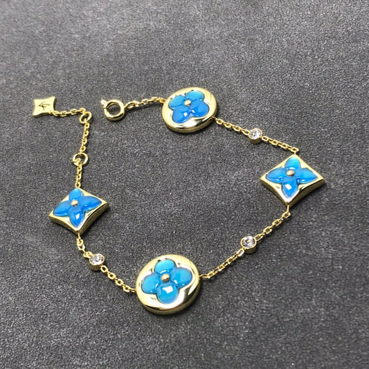 [Regal Jewels]STAR AND SUN TURQUOISE 4 MOTIFS 3 DIAMONDS