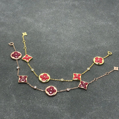 [Regal Jewels]STAR AND SUN CARNELIAN 4 MOTIFS 3 DIAMONDS