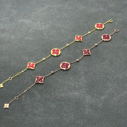 [Regal Jewels]STAR AND SUN CARNELIAN 4 MOTIFS 3 DIAMONDS