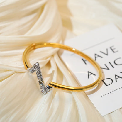 [Regal Jewels]VOLTE UPSITE DOWN GOLD DIAMOND BRACELET