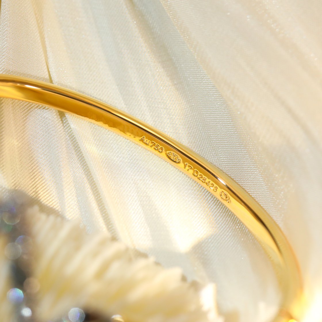 [Regal Jewels]VOLTE UPSITE DOWN GOLD DIAMOND BRACELET
