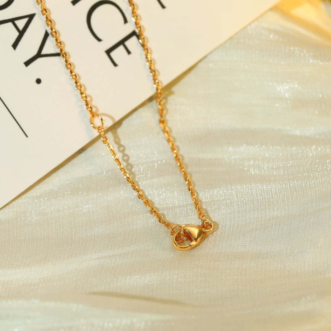 [Regal Jewels]VOLT SILVER DIAMOND PEDANT NECKLACE