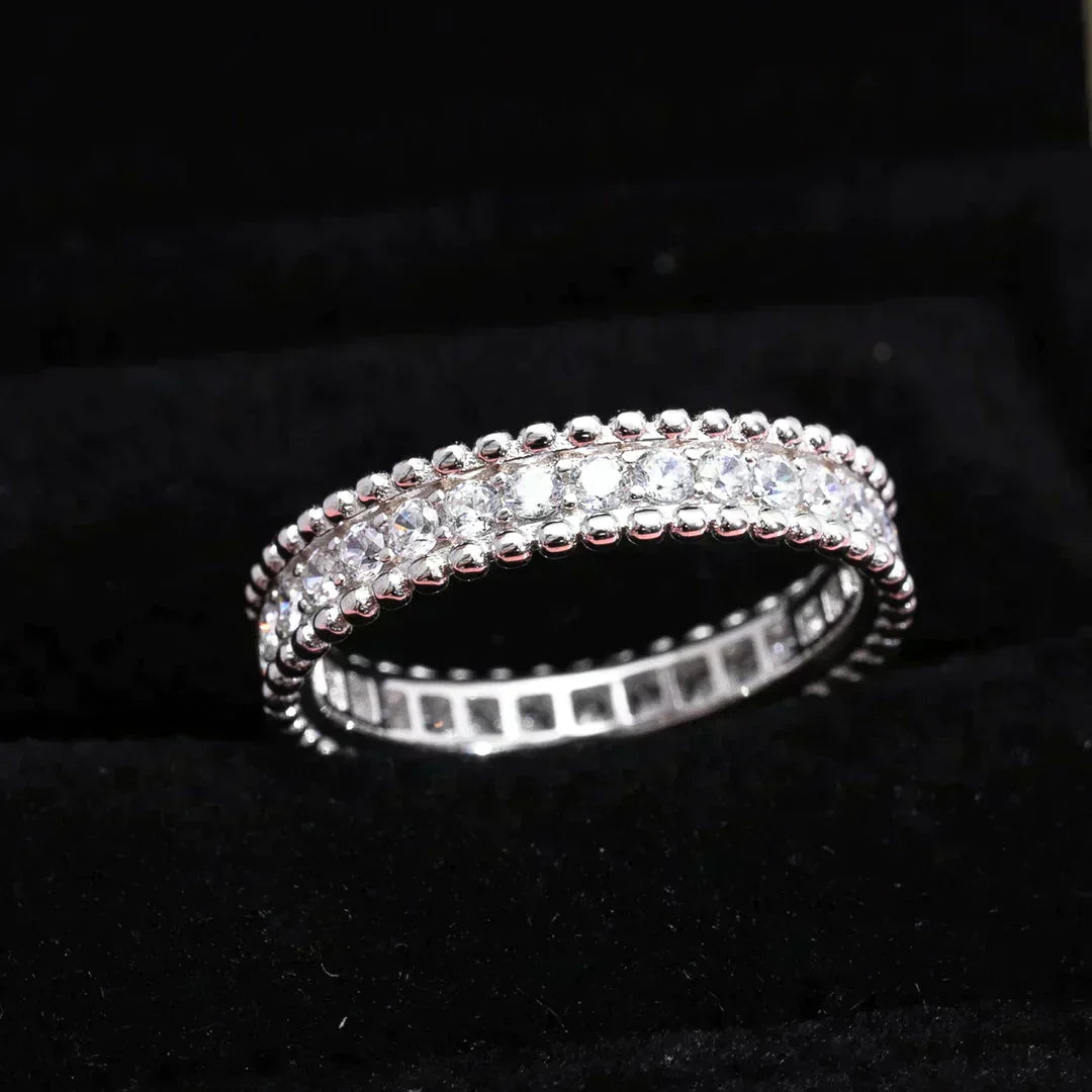 [Regal Jewels]PERLEE DIAMOND SILVER RING