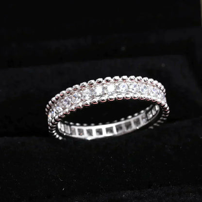 [Regal Jewels]PERLEE DIAMOND SILVER RING