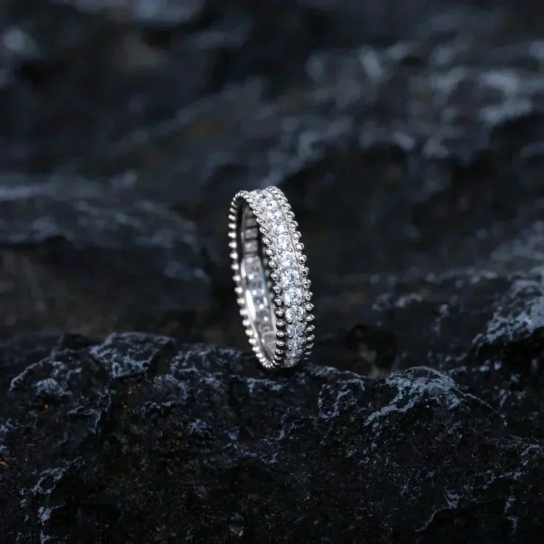 [Regal Jewels]PERLEE DIAMOND SILVER RING