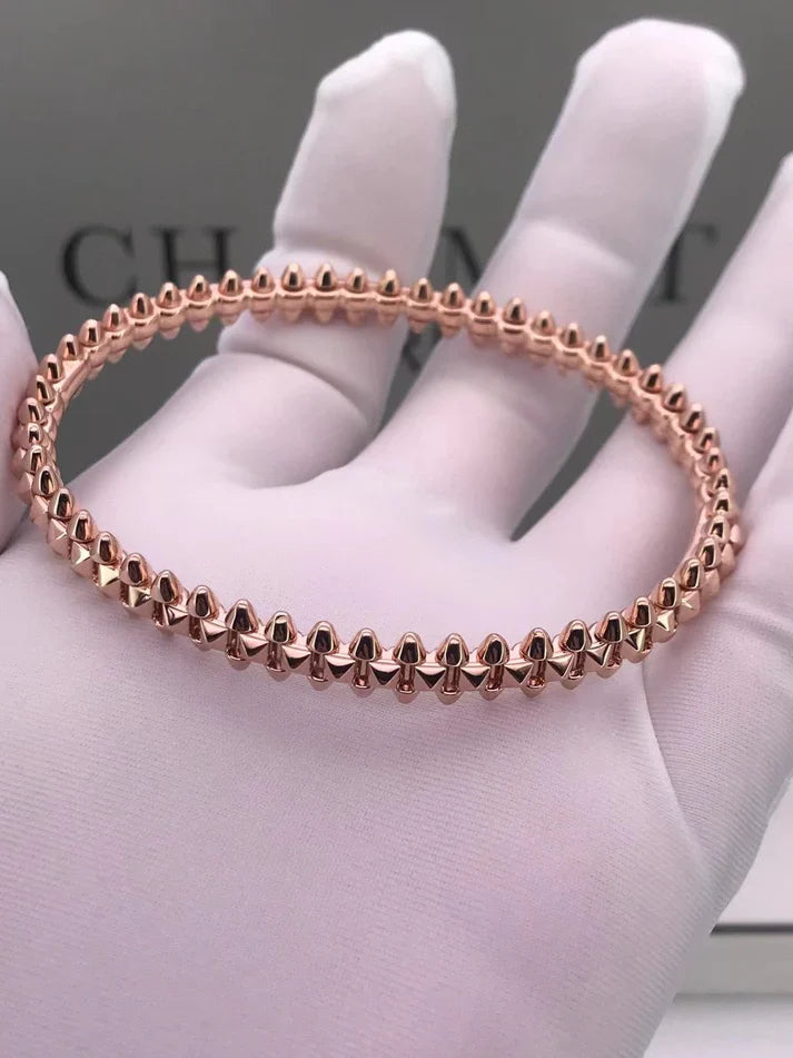 [Regal Jewels]CLASH PINK GOLD Silver   Gold  BRACELET