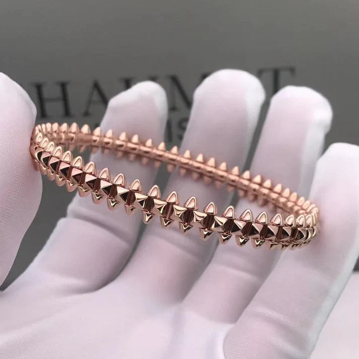 [Regal Jewels]CLASH PINK GOLD Silver   Gold  BRACELET