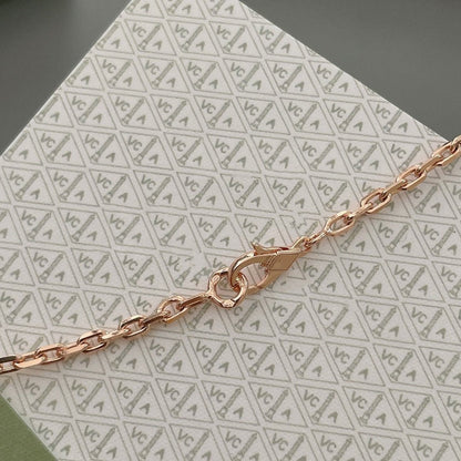 [Regal Jewels]LUCKY SPRING 15 MOTIFS ROSE GOLD NECKLACE